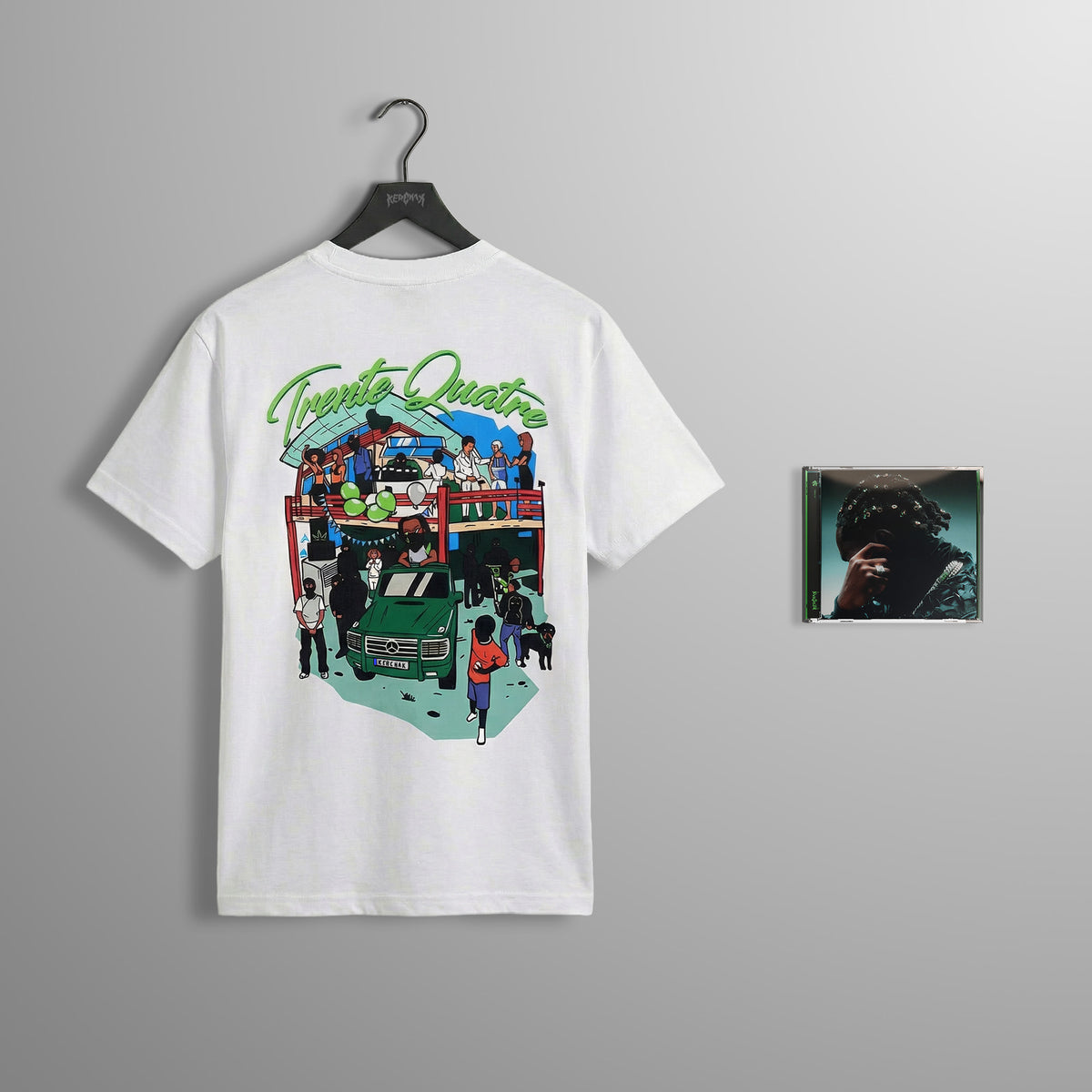 PACK T-SHIRT BLANC + CD
