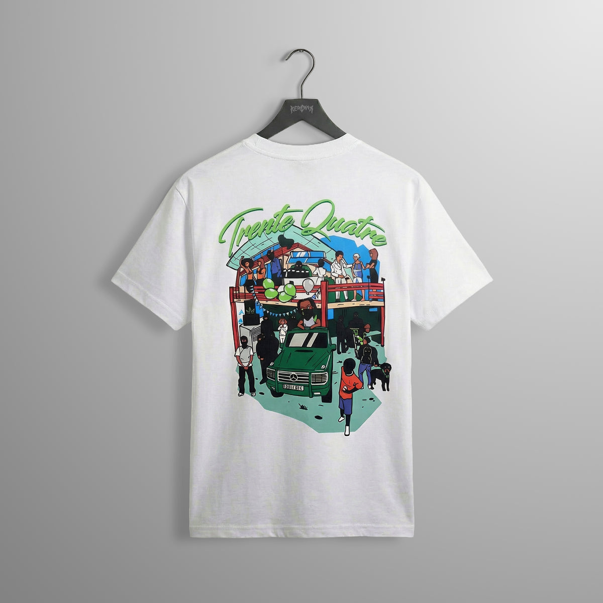 PACK T-SHIRT BLANC + CACHE-COU + CD